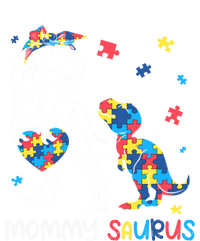 Mommy Saurus Autism Awareness Autistic Dinosaur Family Great Gift Doggie Tank