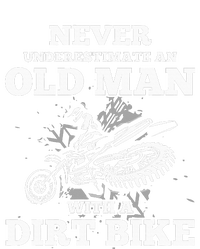 Never Underestimate An Old Man With A Dirt Bike T-Shirt