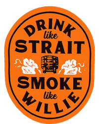 Drink Like Str.Ait Smoke Like Willie Yupoong Adult 5-Panel Trucker Hat