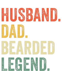 Funny Bearded Husband Dad Beard Legend Vintage Canvas