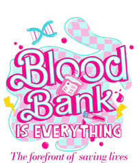 Blood Bank Is Everything Pink Retro Lab Week 2024 Med Tech Kids T-Shirt