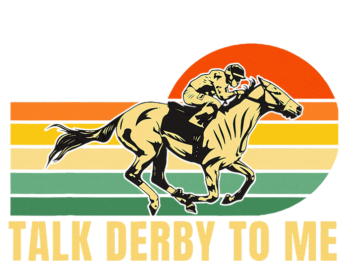 Derby Funny Horse Racing Retro Kentucky Talk To Me T-Shirt