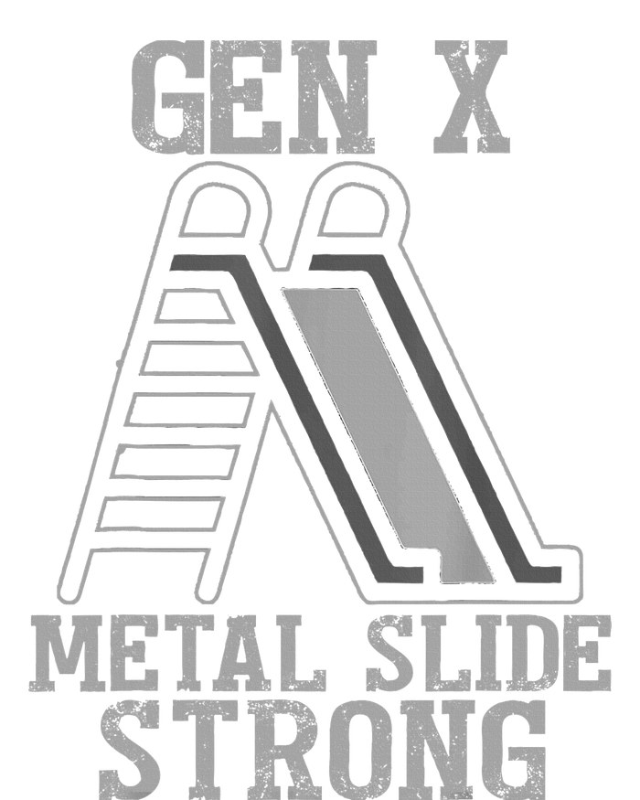 Funny Gen X Generation Gen X Metal Slide Strong Poster