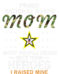 Proud National Guard Mom I Raised My Heroes Camouflage Army T-Shirt