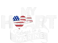 My Heart Belongs To A Marine Kids T-Shirt