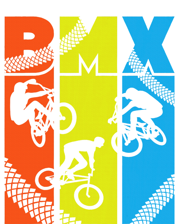 Vintage Retro Bmx Funny Bmx Rider Bicycle Motocross T-Shirt