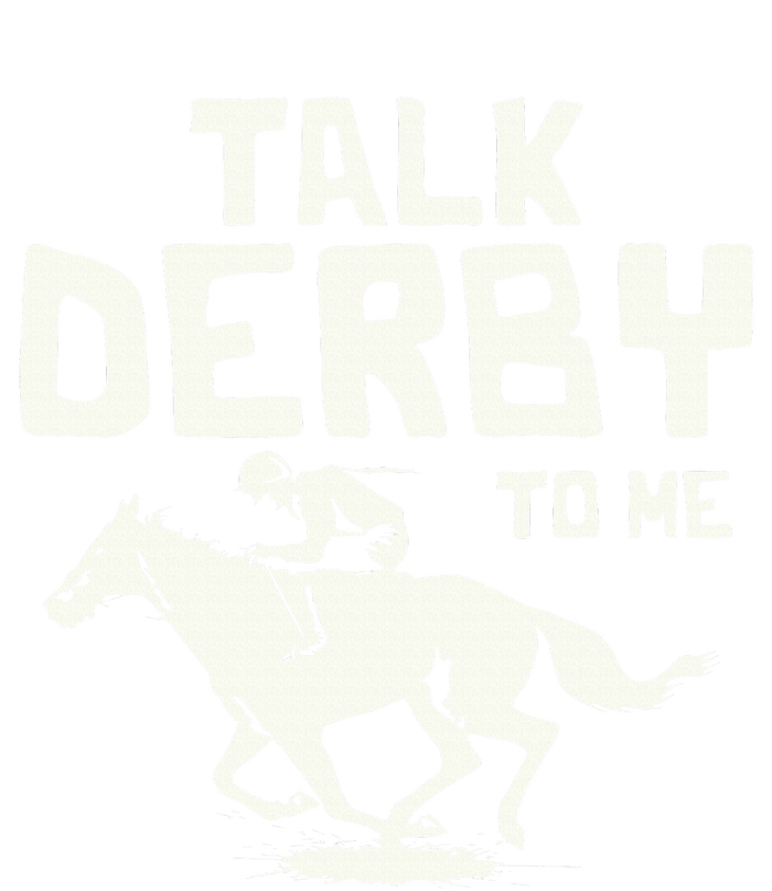 Talk Derby To Me Racing Day Women's Perfect Tri Tunic Long Sleeve Shirt