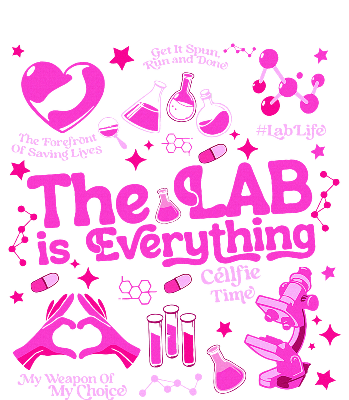 The Lab Is Everything Lab Week 2024 Medical Lab Science Wool Snapback Cap