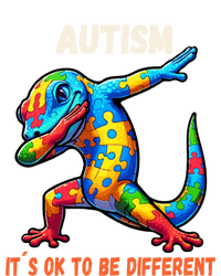 Autism Awareness Dabbing Gecko Funny Gift T-Shirt