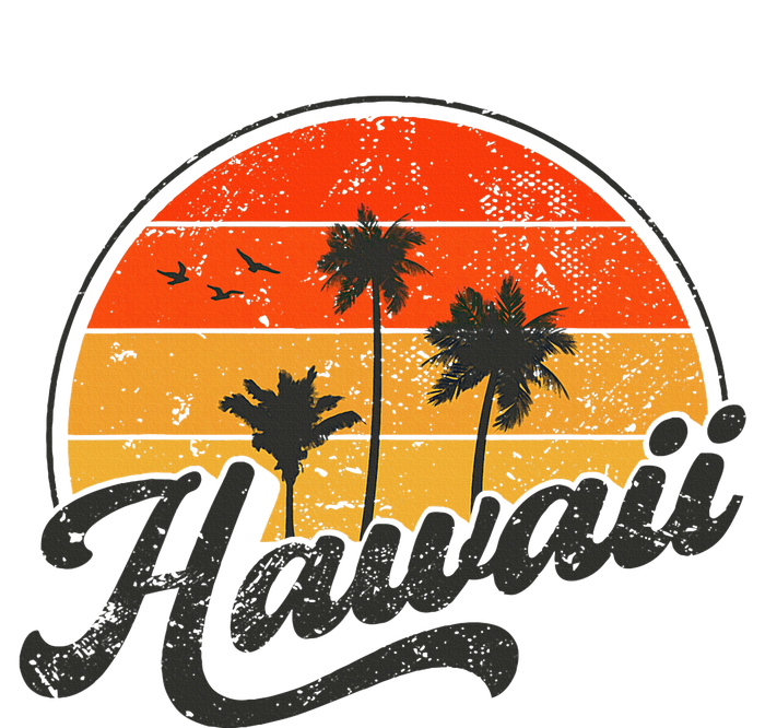 Hawaii Retro Vintage Sunset Poster