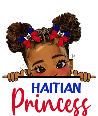 Melanin Haitian Princess Haiti Flag Long Sleeve Shirt