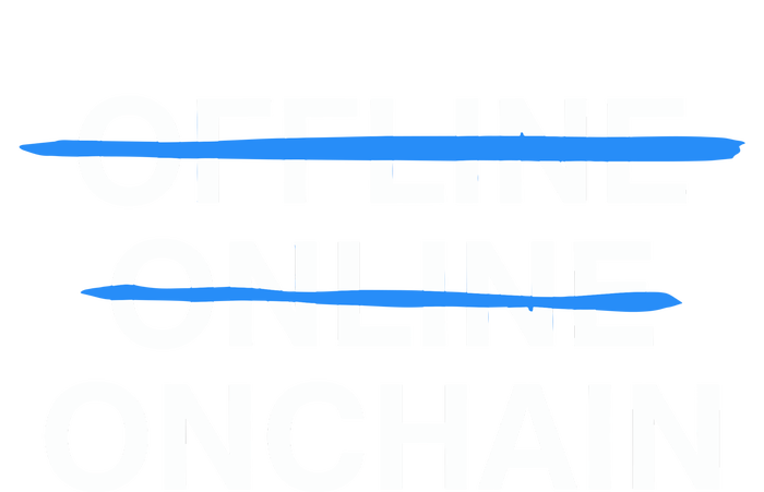 Offline Online Onchain Toddler Hoodie