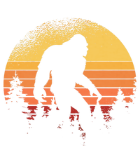 Retro Bigfoot Believer Silhouette Sasquatch Hide And Seek Grommeted Golf Towel