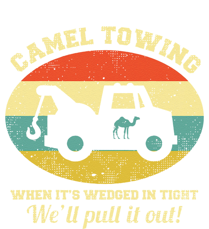 Camel Towing Retro Adult Humor Saying Funny Halloween Gift T-Shirt