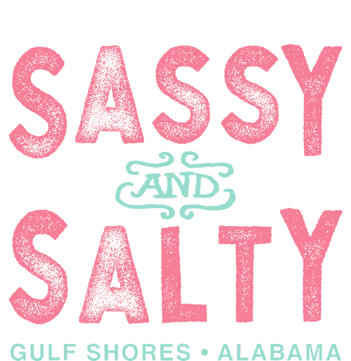 Gulf Shores Alabama Sassy And Salty Ladies Essential Flowy Tank