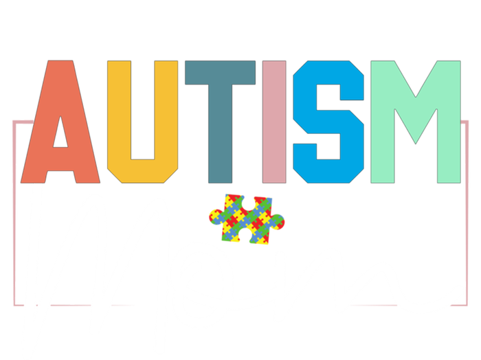 Autism Awareness Proud Autism Mom Funny Gift Bumper Sticker