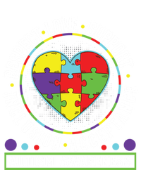 Autism Awareness Respect Love Support Inclusion Acceptance Gift Insulated Varsity Jacket