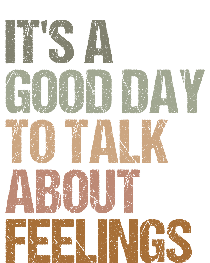 Its A Good Day To Talk About Feelings Funny Mental Health Awareness Mesh Reversible Basketball Jersey Tank