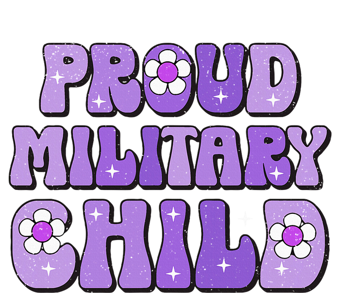 Purple Up For Military Month Of Military Child Dry Zone Grid Polo