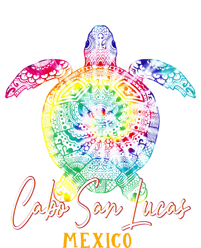 Cabo San Lucas Tie Dye Sea Turtle Matching Family Vacation Women’s Perfect Tri Rocker Tank