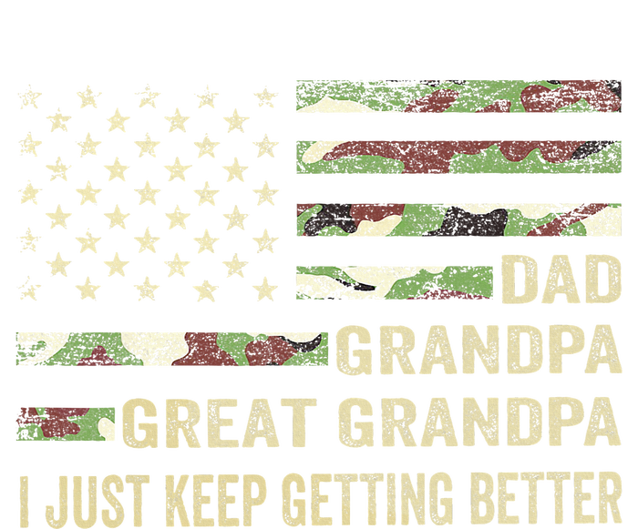 Fathers Day Gift From Grandkids Dad Grandpa Great Grandpa 7-Panel Snapback Hat