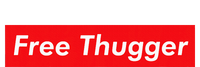 Free Thugger Meme Hip Hop Funny Viral Joke Music Urban Slang Mousepad