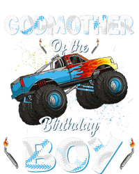 Godmother Of The Birthday Boy Monster Truck Bday T-Shirt