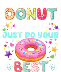 Donut Stress Just Do Your Best Testing Day Teacher Kids Long Sleeve Shirt