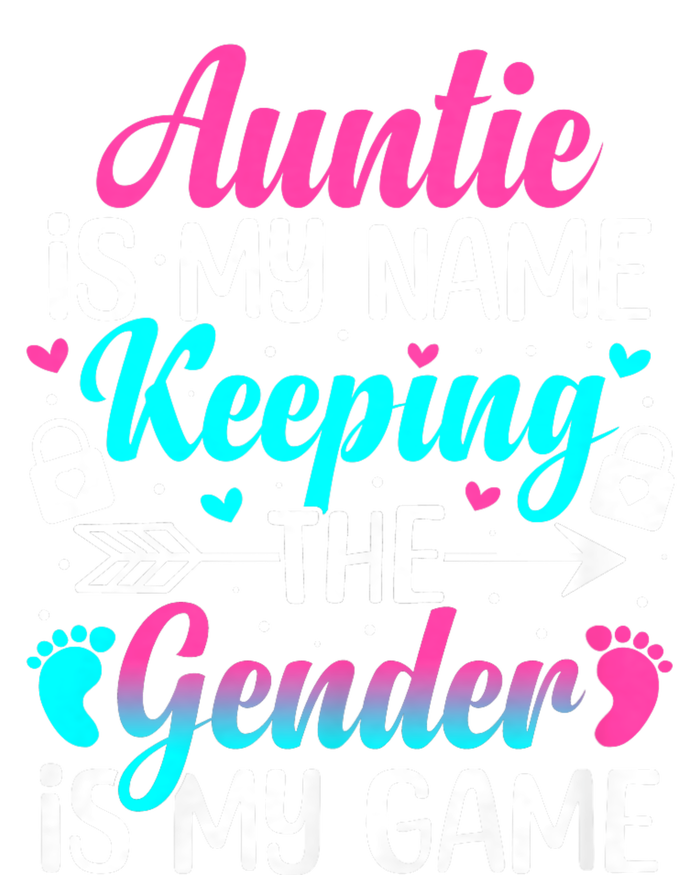 Gender Reveal Auntie Design For A Keeper Of The Gender Aunt T-Shirt