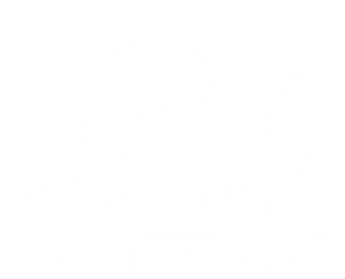 Promoted To Grandpa Est. 2024 Grandparents Baby Announcement Pajama Set