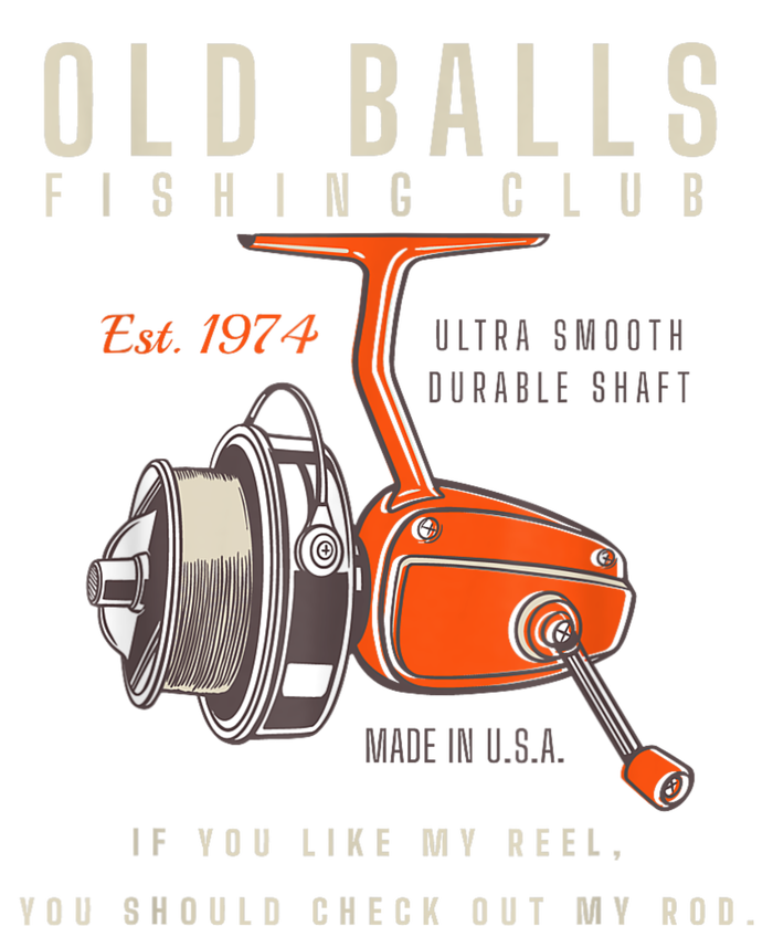 Old Balls Club Funny Born In 1974 Fishing Birthday Old Fart 50th For Fisherman Toddler Sweatshirt