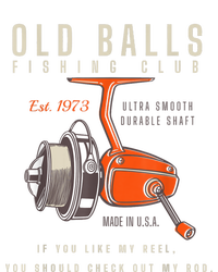 The Old Balls Club Funny 1973 Fishing Birthday Old Fart 51st For Fisherman Impact Tech Backpack