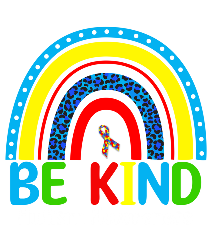 Autism Be Kind Rainbow Kindness Autism Awareness Month Gift T-Shirt