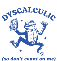 Dyscalculic So DonT Count On Me Canvas