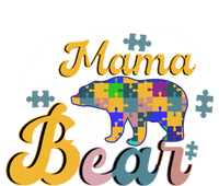 Autism Superpower Bear Mama Autism Awareness Day Gift Short Acrylic Beanie