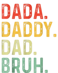 Dada Daddy Dad Bruh Gifts Funny Fathers Day Dad Vintage Impact Tech Backpack