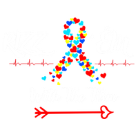 Funny Autism Saying Rizz Em With The Tism Gift Premium Hoodie