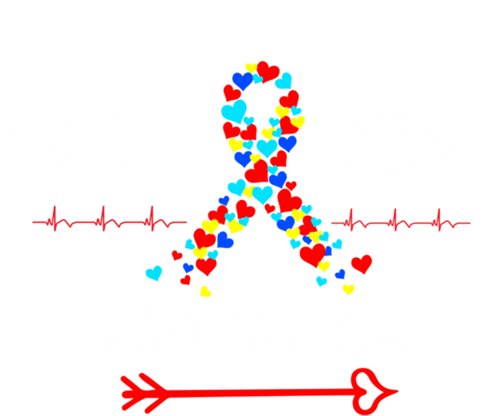 Funny Autism Saying Rizz Em With The Tism Gift Premium Hoodie