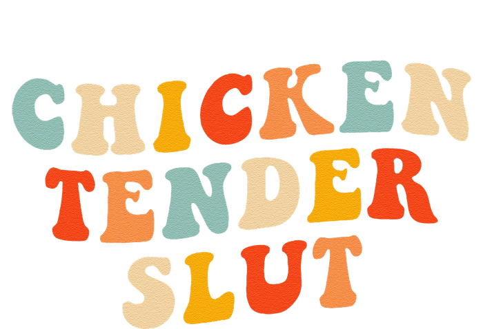 Chicken Tender Slut Retro Ladies Long Sleeve Shirt