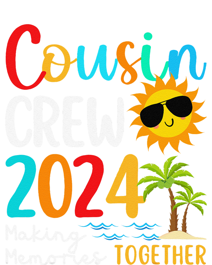 Cousin Crew 2024 Summer Vacation Beach Family Trips Matching T-Shirt