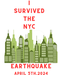 I Survived The Nyc Earthquake Women's Racerback Tank