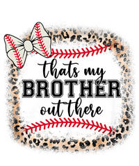 Cute Baseball Sister Thats My Brother Out There Wool Snapback Cap