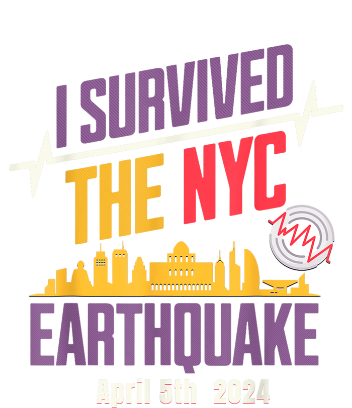 I Survived The Nyc Earthquake April 5 2024 Sustainable Bucket Hat