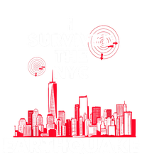 I Survived Nyc Earthquake 2024 Women's V-Neck T-Shirt