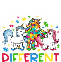 ItS Ok To Be Different Unicorn Puzzle Autism Awareness Meaningful Gift Stripe Pom Pom Beanie