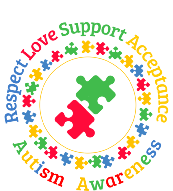 Respect Love Support Acceptance Autism Awareness Day Gift Toddler Hoodie