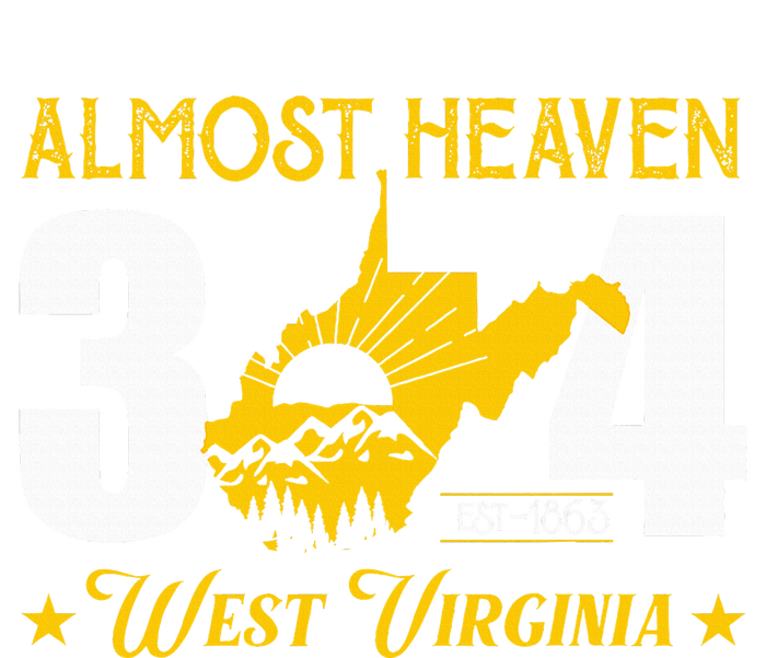 Almost Heaven 304 West Virginia Map Legacy Cool Fit Booney Bucket Hat