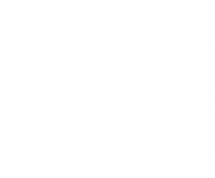 I Love Someone With Autism Mom Gift Autism Awareness Gift Tie-Dye T-Shirt