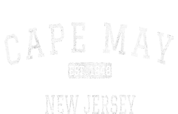 Cape May New Jersey Nj Vintage Womens CVC Long Sleeve Shirt