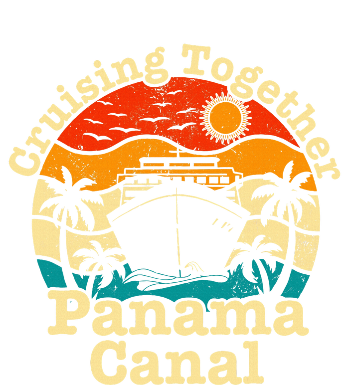 Cruising Together Panama Canal 2024 Family Trip Vacation Dry Zone Grid Polo